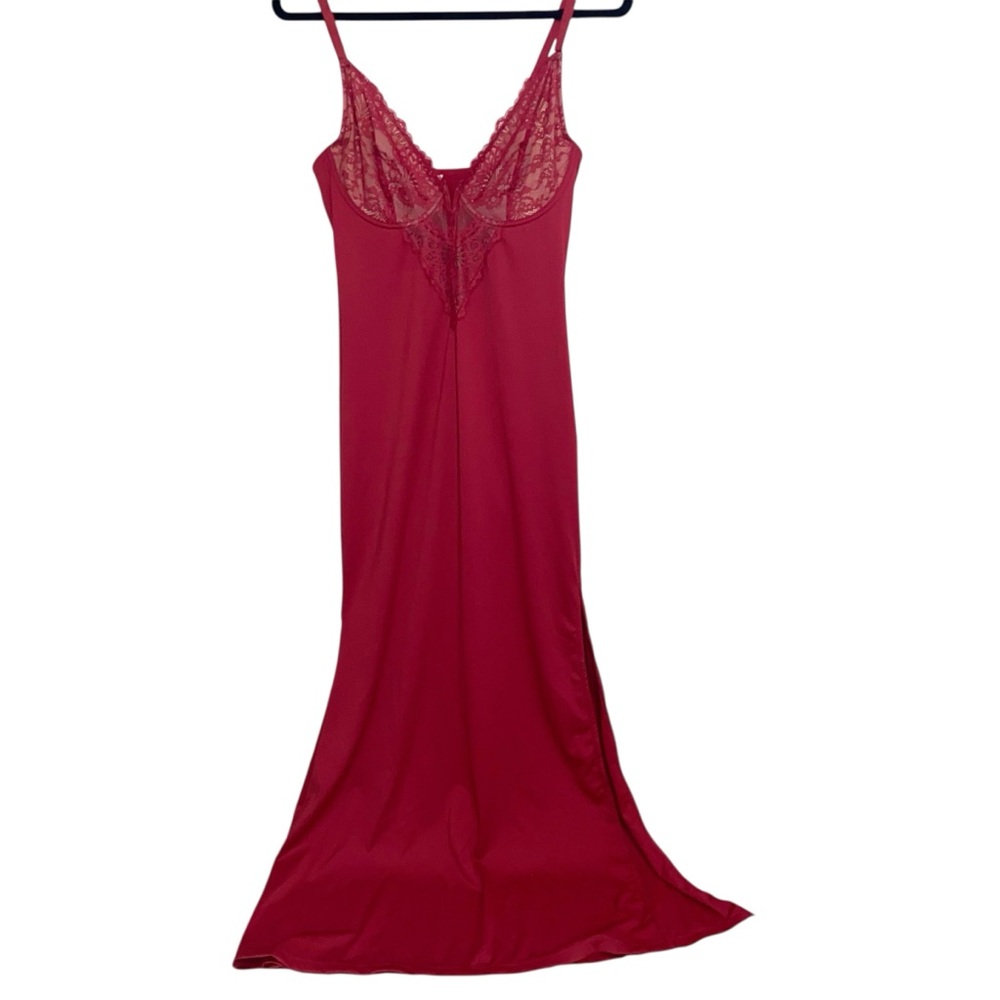 Popilush Dress Womens Large Red Built-In Shapewear Sleeveless Maxi WhimsyGoth